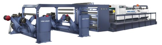 JIGUO ZWC-1400-4 Paper Sheeter Cutter Machine,Maximum cutting meter speed:Maximum cutting meter speed,Maximum cutting speed:300cuts/min,Cutting accuracy：+/-1mm