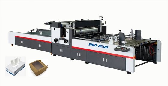 JIGUO Standard Window Patching Machine Economic Small Format Window Patching Machine For Gift Packaging Box