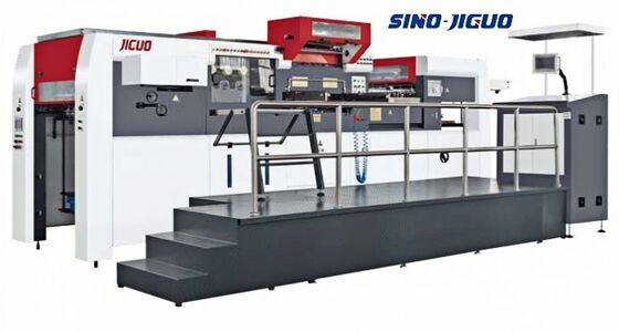 Automatic Hot Foil Stamping Embossing Die Cutting Machine For Carton Gift Box Fruit Packaging