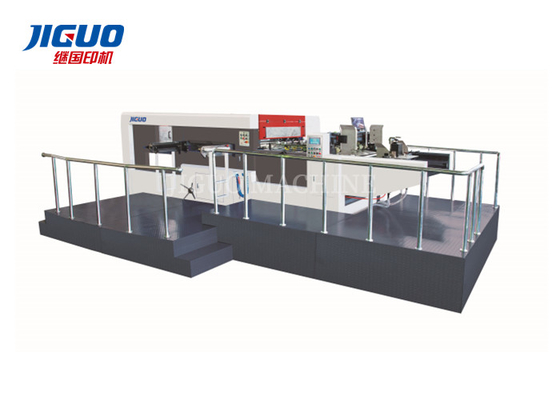Lead Edge Cardboard Corrugated Die Cutting Machine Automatic Feeding 1320mm Sheet