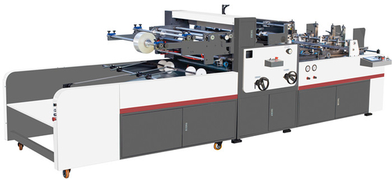 Speed 11000s/H Corrugated Box Pasting Machine 1100×650mm Paper Film Stick Machine