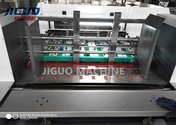 Lead Edge Cardboard Corrugated Die Cutting Machine Automatic Feeding ...