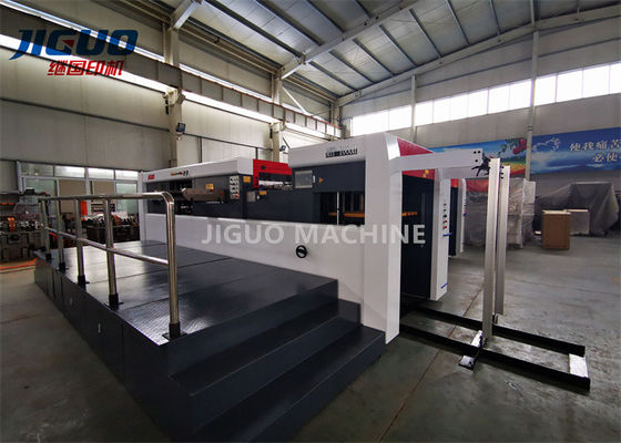 1060mm Automatic Paper Flat Bed Die Cutting Machine 7500s/H Speed