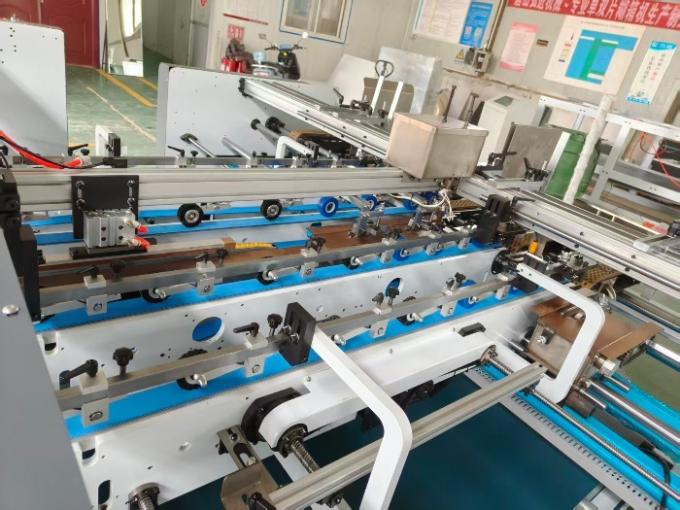 Check Folder Machine Remark High-Speed Two-Sheet Carton Gluer & Folder Machine