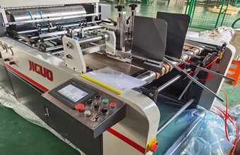 Paper Patching Machine 150×150mm Paper Automatic Window Box Patching Machine Corner V Cut And ...